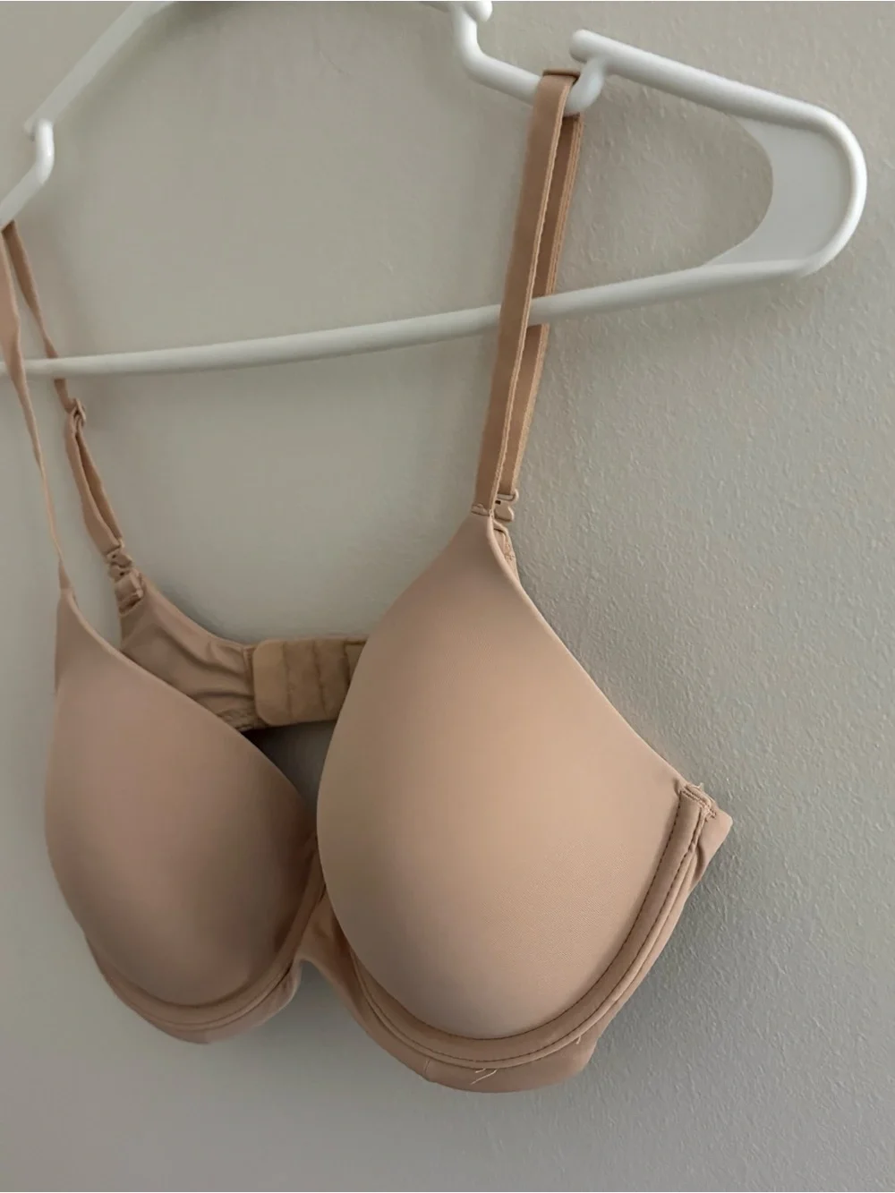 Auden 32C Lightly Lined Full Coverage Beige Bra Basic P7